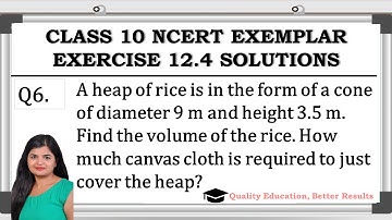 Exercise 12.4 Question 6 NCERT Exemplar Class 10 Maths @MathsTeacher