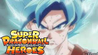 Super Dragon Ball Heroes - SSB BLUE GOKU VS HEARTS - THEME