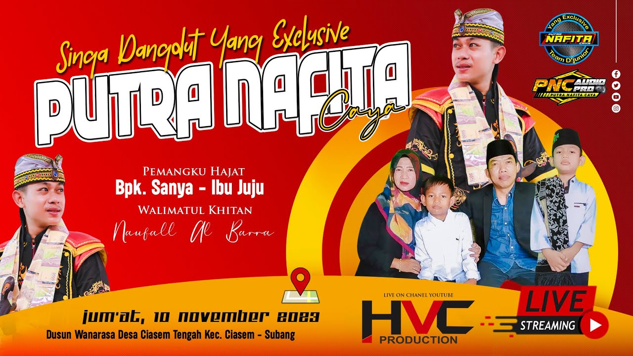 🔴LIVE SINGA DANGDUT PUTRA NAFITA CAYA | JUM'AT, 10 NOVEMBER 2023 | WANARASA - CIASEM TENGAH - SUBANG