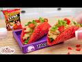 Homemade Mini Cheetos Chicken Tacos Recipe | TinyBap ASMR Mini Cooking