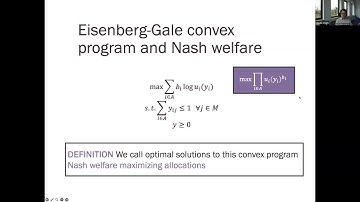 [COMSOC 71] Laszlo Vegh and Matthias Greger