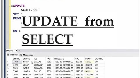 How to UPDATE from a SELECT statement in SQL Server
