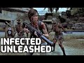 The last of us 2  ellie unleashes the infected clickers on the rattlers  resort final battle guide