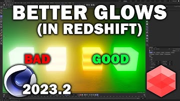 Cinema 4d 2023.2: Better Glows/Bloom in Redshift