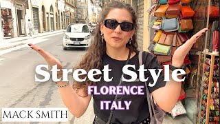 What People Are Wearing in Florence Italy | Street Style | Summer Fashion Trends | Vlog | MACK SMITH