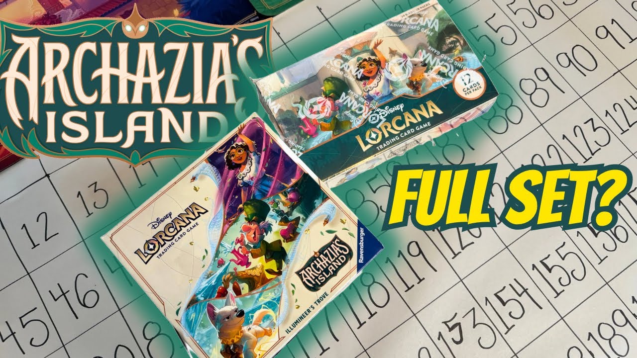 lorcana cards archazia Disney Lorcana Set 7: Archazia's Island: Gift Set main image 1