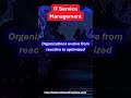 ITSM Grows in Stages #ITServiceManagement #ITSMImplementation