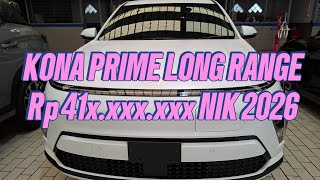 FLASH SALE 400 JUTAAN ⁉️‼️HYUNDAI KONA EV PRIME LONG RANGE 602 KM NIK 2026 LIMITED