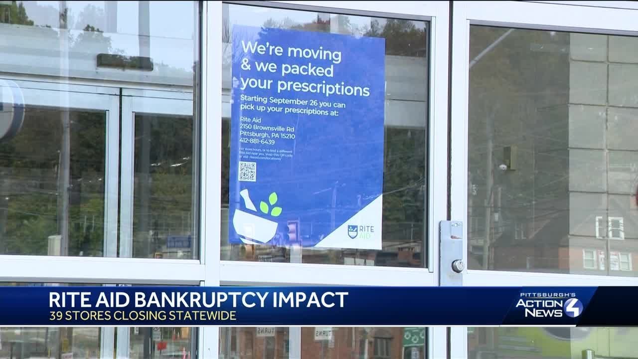 Rite Aid store closures in Pittsburgh area YouTube