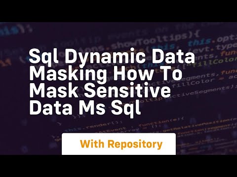 sql dynamic data