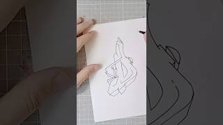 Graffiti letter D sketching #shorts