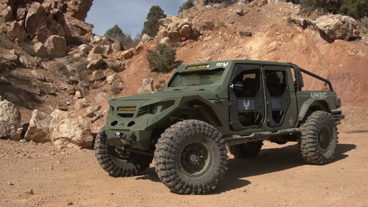 Halo Jeep Gladiator Build - YouTube