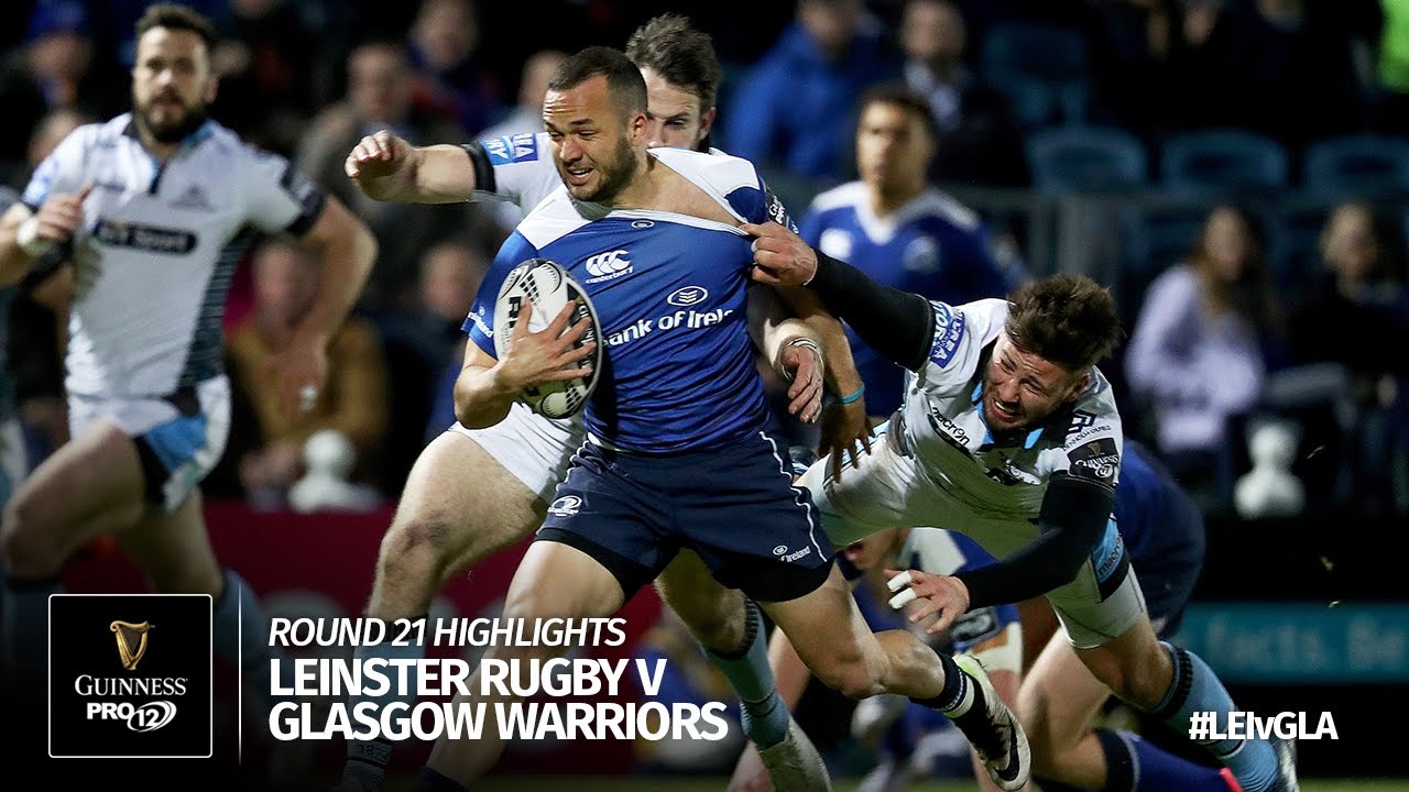 Leinster Rugby  Match report: Glasgow Warriors 15 Leinster Rugby 12