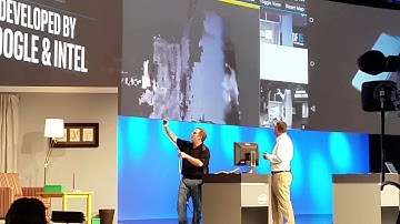 Intel RealSense a project Tango demo IDF 2015