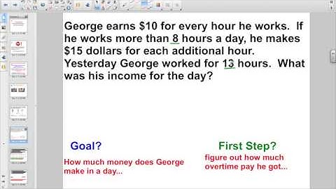 Lesson 49:  Solving Multi-Step Word Problems