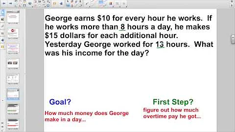 Lesson 49:  Solving Multi-Step Word Problems