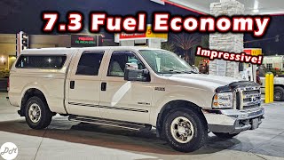 Ford F350 Super Duty Powerstroke 7.3 Diesel – MPG Test | Highway Fuel Economy & Range