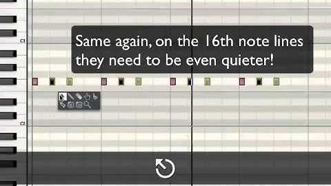 Logic Express Basics 1: 16th note pattern