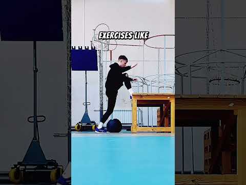 Superset to do 2-3 days before the game #volleyball #spike #jump #thruster #workout #gym