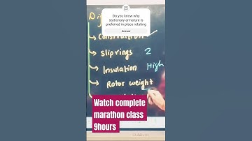 Synchronous generator cunstruction and working #shorts #ytshorts #synchronousmachine