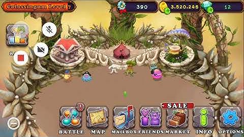 My Singing Monsters error e-e-error with music + all icons that i have (not all of them just yeh)
