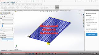 Honeycomb Shape in Solidworks
