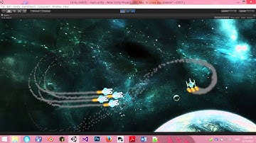 unity3d galaxy game example