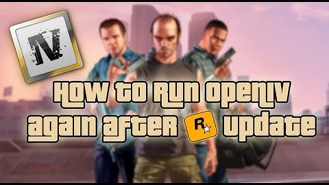GTA 5 - How to run OpenIV after Rockstar Update 100% working (with download)