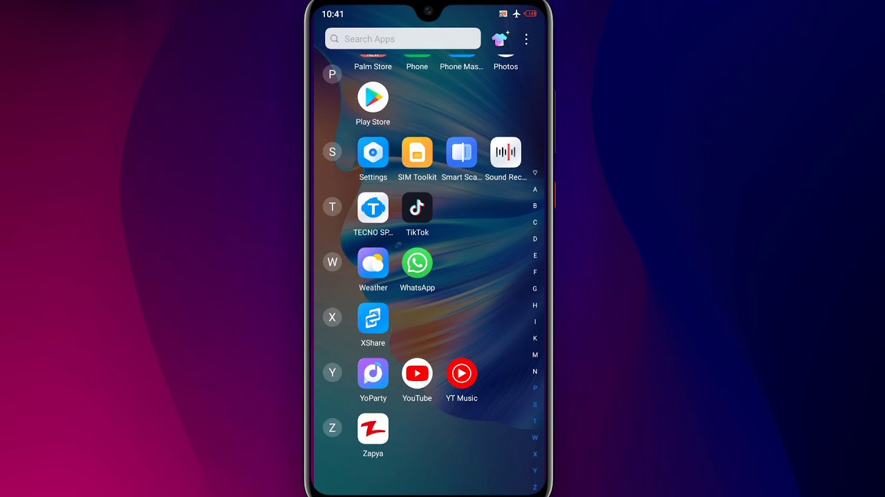 tecno Spark 6 Go app lock Full  setting