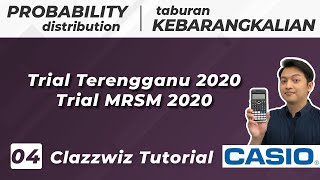 Classwiz Tutorial Part 4: Probability Distribution (ii) | Taburan Kebarangkalian