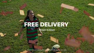 Dolla Dolla Deals: Free delivery this weekend