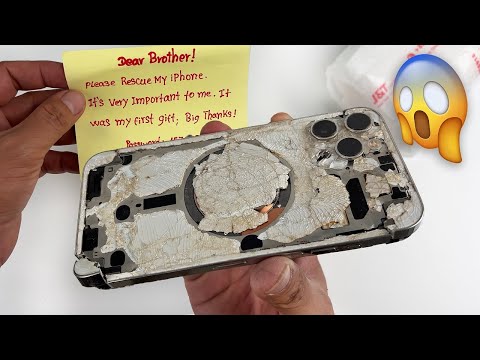 Destroyed iPhone 12 Pro Max Restoration - How i Restore Cracked Phone