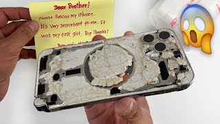 Destroyed iPhone 12 Pro Max Restoration - How i Restore Cracked Phone