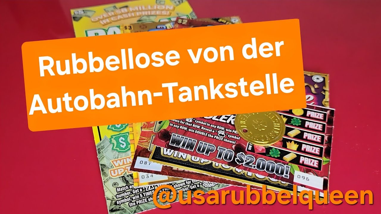 Rubbellose von einer Autobahn-Tankstelle aus Washington State 🇺🇸 #rubbellose #deutsch