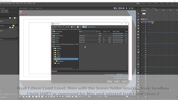 Combining Scenes Into One Animation In OpenToonz