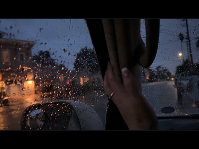 Rainy Car ASMR