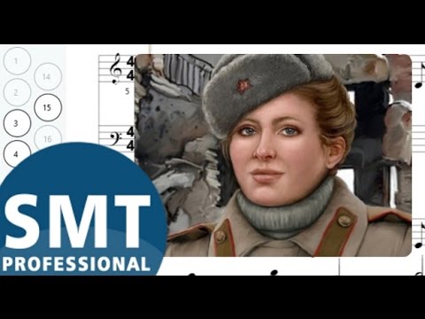Как играть на гармони Катюша | How to play Katyusha on accordion | SMT Pro