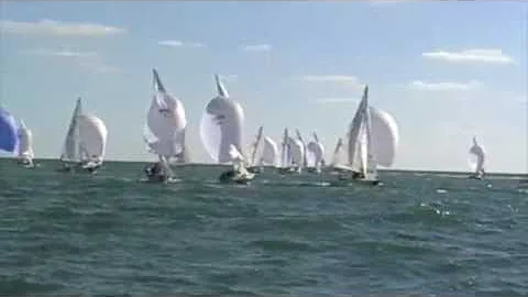 Yngling Downwind Tactics