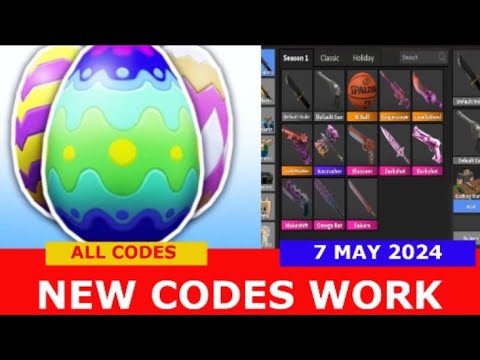 *ALL CODES WORK* [🥚] San's MM2 ROBLOX | NEW CODES | MAY 7, 2024