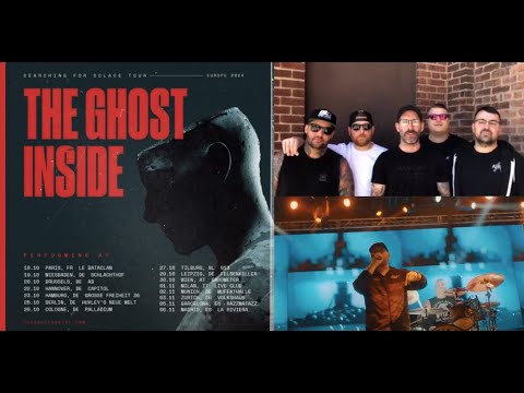 The Ghost Inside Tour 2024 dates - “Searching For Solace” Euro tour!