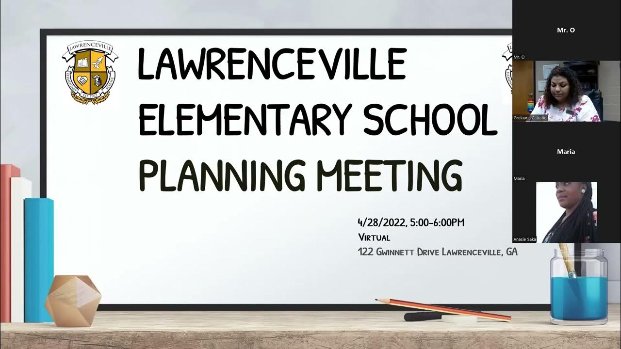 LES Annual Planning Meeting YouTube