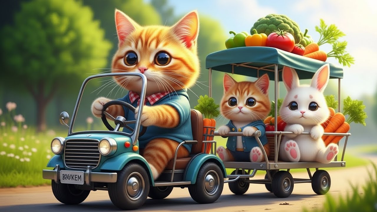 Mama Cat’s Heartbreaking Chase to Save Her Lost Ginger Kitten 😿💔  Emotional Cat Story