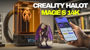 Creality Halot Mage S 14K Best 14K Resin Printer Yet