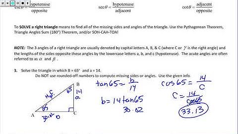 4 1 RRH Video Right Triangle Trig