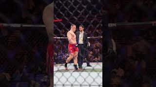 His coach did this after the win at #UFCLondon! 🫣 #UFC #UFCIndia