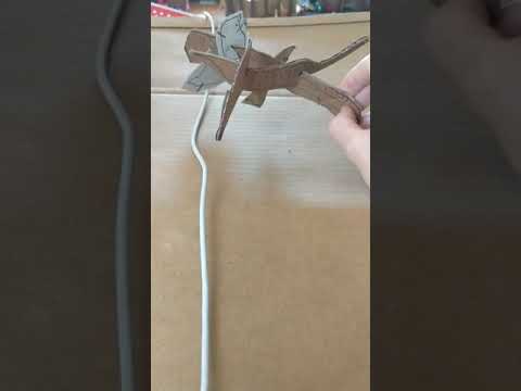 STEP 2: Calder cardboard sculpture painting K-2nd