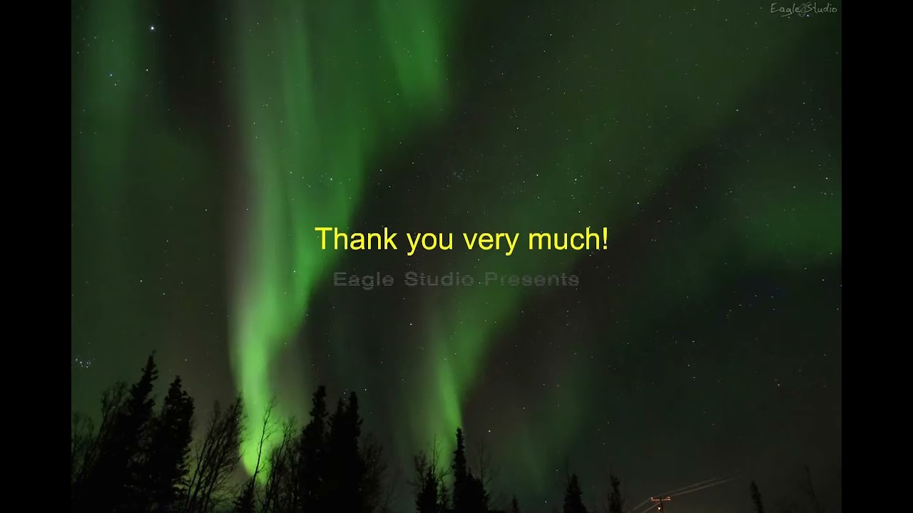 Real Northern Lights (Aurora Borealis) and Sunrise TimeLapse in Healy, Alaska, USA (阿拉斯加極光+日出縮時