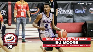NCAA Season 98 | Best Player: SJ Moore (Arellano vs Letran) | February 10, 2023 | JBT