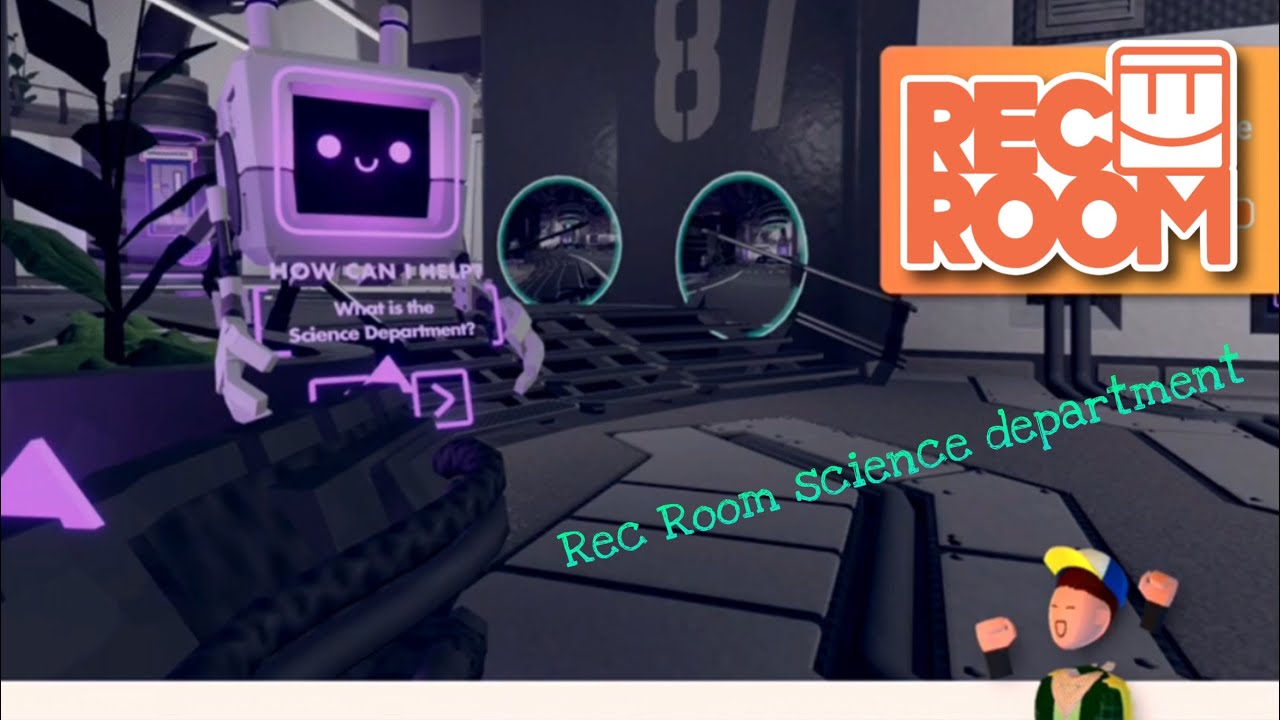 In rec room I gone at rec room Science department