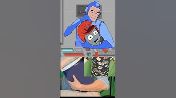 Mega Man and Eddie BTS